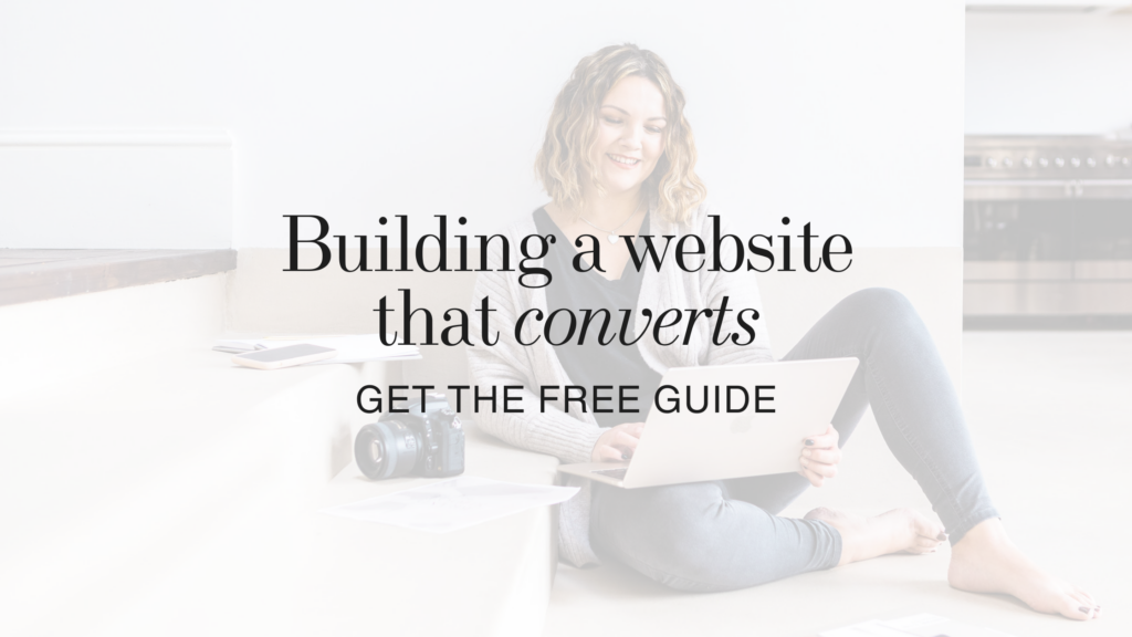 how to build a website that converts - get the free guide
